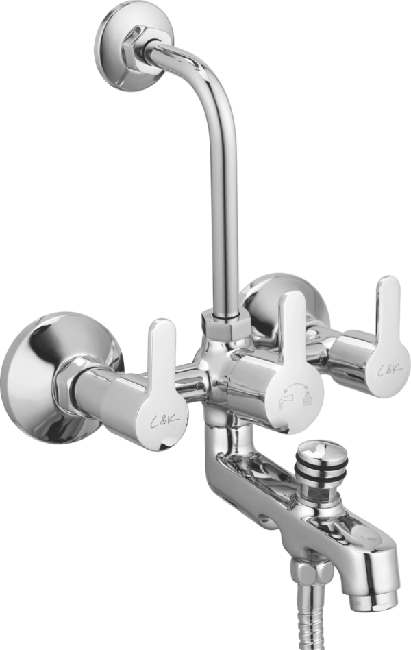 Wall Mixer 3 in 1 With Concealed Legs