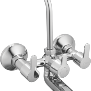 Wall Mixer Telephonic With Bend/ Crutch With Concealed Legs