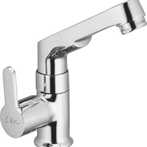 Pillar Tap Swan Neck with Casted Swinging Spout