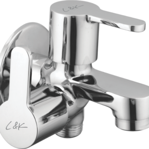 Bib Cock Two Way With Wall Flange