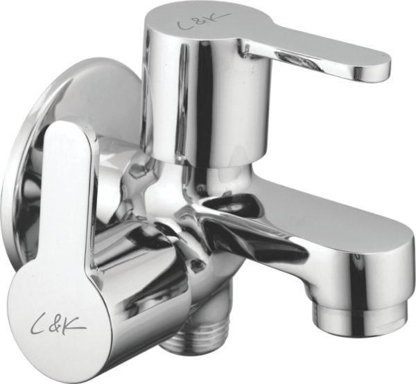 Bib Cock Two Way With Wall Flange
