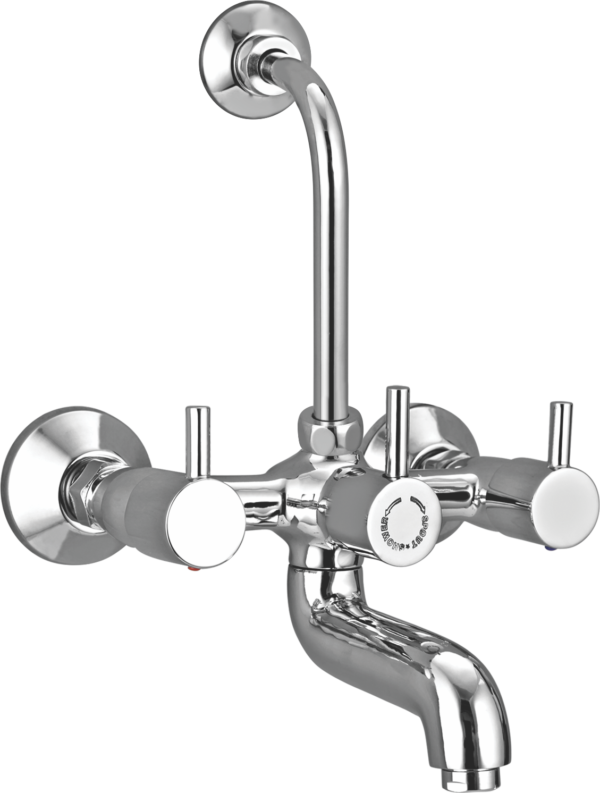 A Wall Mixer Telephonic with Bend