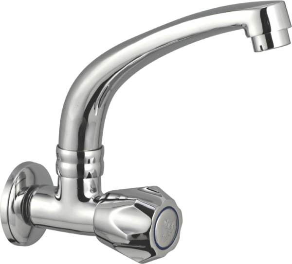 Sink Cock with Swinging Spout