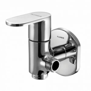 BIB COCK WITH TWO-WAY CARTRIDGE & WALL FLANGE