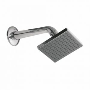 SINGLE FLOW OVERHEAD SHOWER ‘SQUARE-4’100MM X 100MM