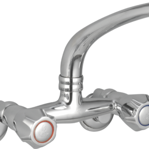 Sink Mixer with Swinging Spout