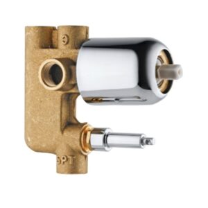 CONCEALED BODY FOR 3-INLET SINGLE LEVER DIVERTER