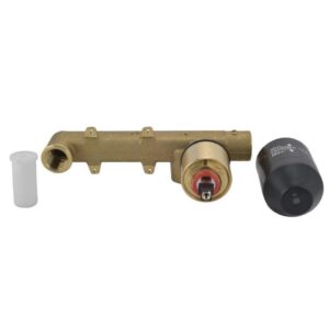 CONCEALED BODY FOR SINGLE LEVER WALL MOUNTED BASIN MIXER