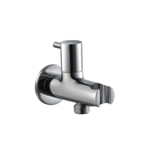 ROUND WALL OUTLET - CHROME