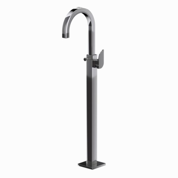 EXPOSED PARTS OF FLOOR MOUNTED SINGLE LEVER BATH MIXER - CHROME - Image 8