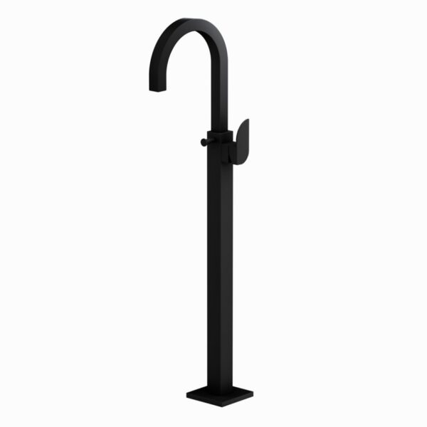 EXPOSED PARTS OF FLOOR MOUNTED SINGLE LEVER BATH MIXER - CHROME - Image 7