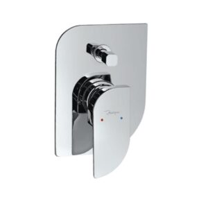SINGLE LEVER EXPOSED PARTS KIT OF DIVERTER - CHROME