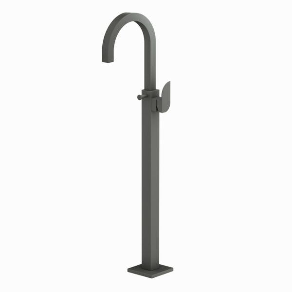 EXPOSED PARTS OF FLOOR MOUNTED SINGLE LEVER BATH MIXER - CHROME - Image 4