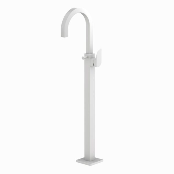 EXPOSED PARTS OF FLOOR MOUNTED SINGLE LEVER BATH MIXER - CHROME - Image 2