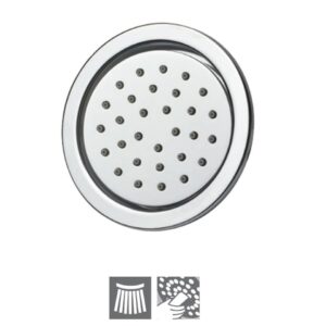 BODY SHOWER Ø120MM ROUND SHAPE - CHROME