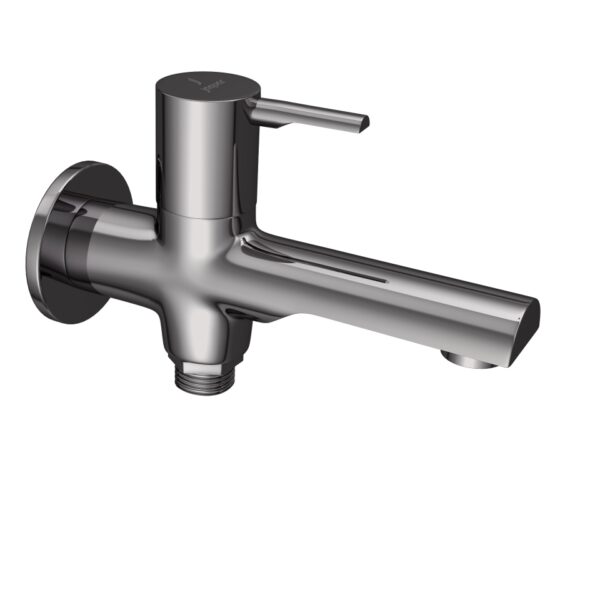 2 WAY BIB COCK - CHROME - Image 3