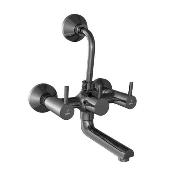 WALL MIXER WITH PROVISION FOR OVERHEAD SHOWER - CHROME - Image 3