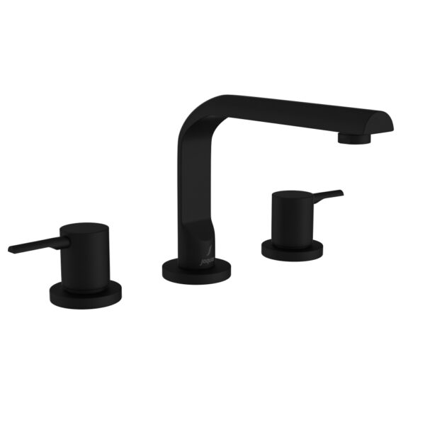 3-HOLE BASIN MIXER ROUND SPOUT - CHROME - Image 2