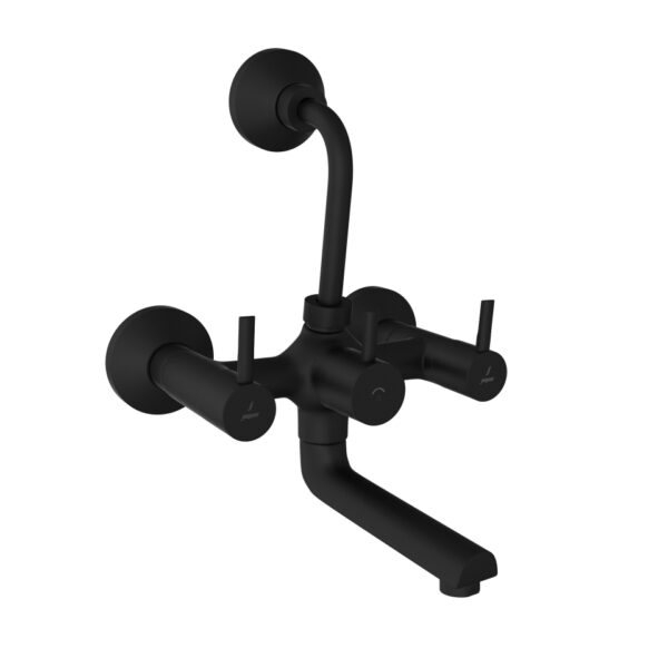 WALL MIXER WITH PROVISION FOR OVERHEAD SHOWER - CHROME - Image 2