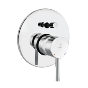SINGLE LEVER EXPOSED PARTS KIT OF HI-FLOW DIVERTER - CHROME