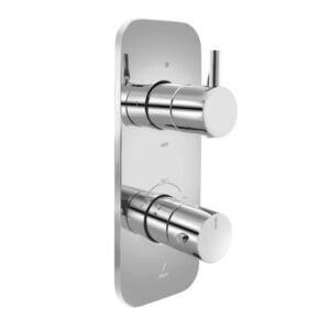 AQUAMAX EXPOSED PART KIT OF THERMOSTATIC SHOWER MIXER - CHROME