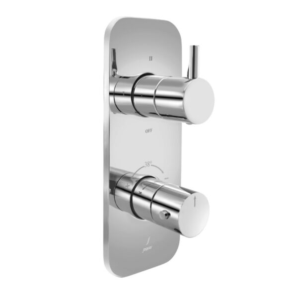 AQUAMAX EXPOSED PART KIT OF THERMOSTATIC SHOWER MIXER - CHROME