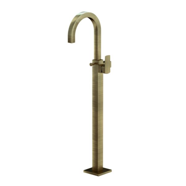 EXPOSED PARTS OF FLOOR MOUNTED SINGLE LEVER BATH MIXER - CHROME - Image 13