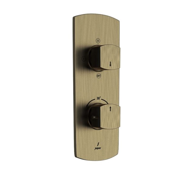 AQUAMAX EXPOSED PART KIT OF THERMOSTATIC SHOWER MIXER WITH 3-WAY DIVERTER - CHROME - Image 12