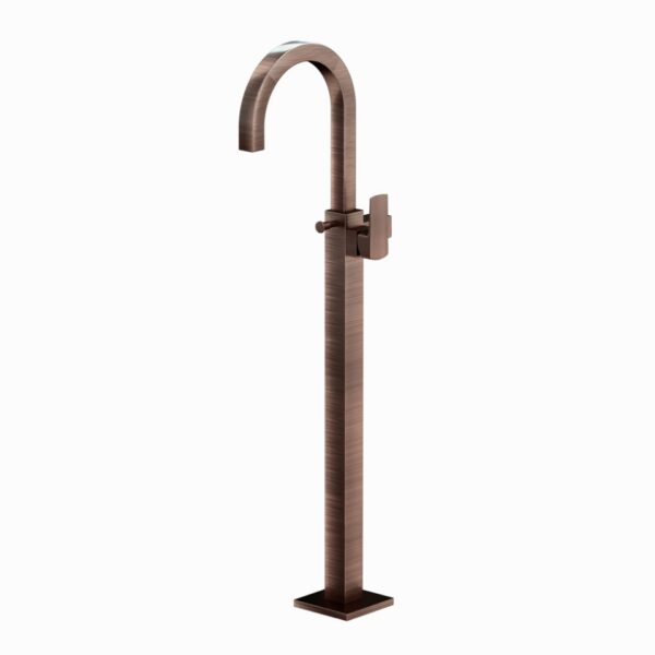 EXPOSED PARTS OF FLOOR MOUNTED SINGLE LEVER BATH MIXER - CHROME - Image 12