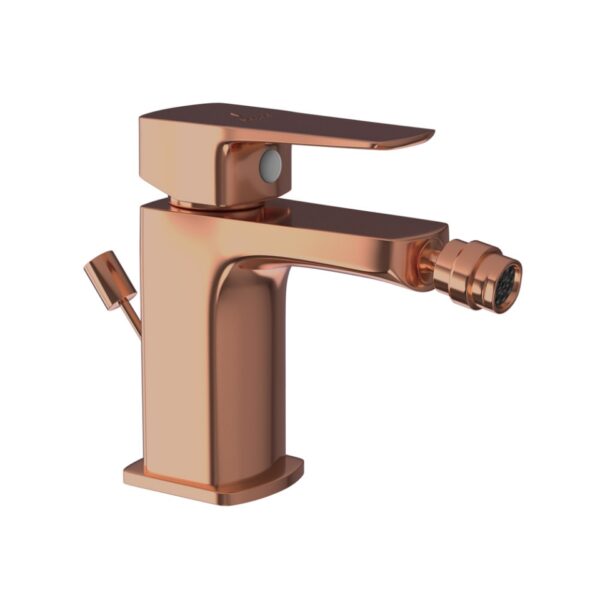 SINGLE LEVER 1-HOLE BIDET MIXER WITH POPUP WASTE SYSTEM - CHROME - Image 2