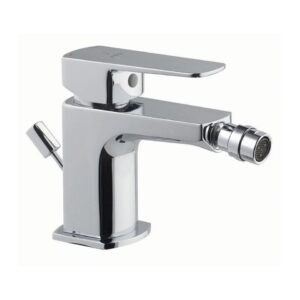 SINGLE LEVER 1-HOLE BIDET MIXER WITH POPUP WASTE SYSTEM - CHROME