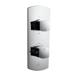 AQUAMAX EXPOSED PART KIT OF THERMOSTATIC SHOWER MIXER WITH 3-WAY DIVERTER - CHROME