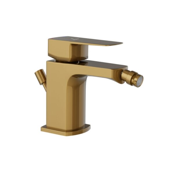 SINGLE LEVER 1-HOLE BIDET MIXER WITH POPUP WASTE SYSTEM - CHROME - Image 3