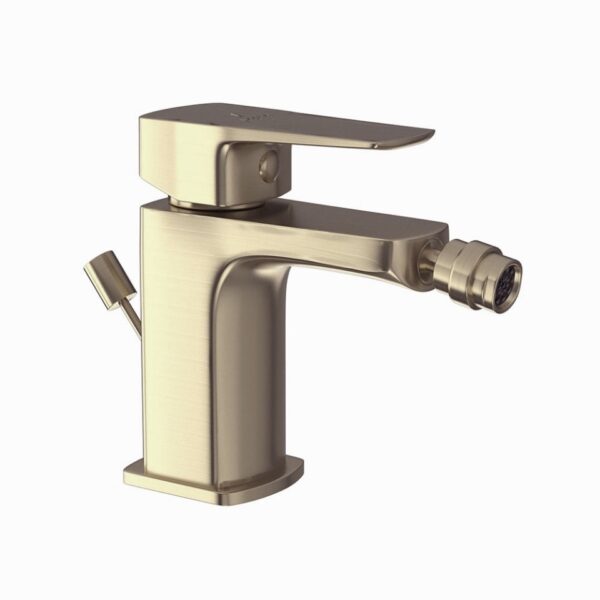 SINGLE LEVER 1-HOLE BIDET MIXER WITH POPUP WASTE SYSTEM - CHROME - Image 9
