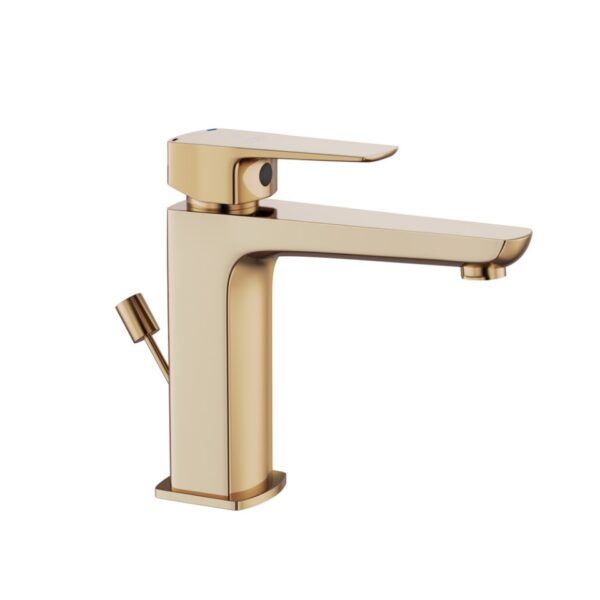 SINGLE LEVER BASIN MIXER WITH POPUP WASTE - CHROME - Image 5