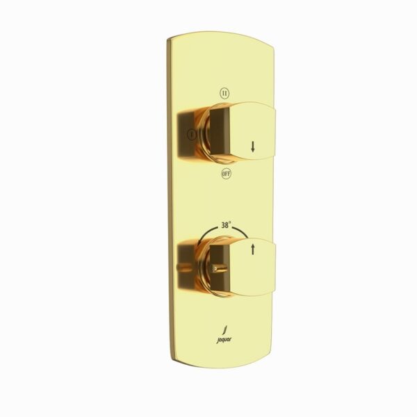 AQUAMAX EXPOSED PART KIT OF THERMOSTATIC SHOWER MIXER WITH 3-WAY DIVERTER - CHROME - Image 7