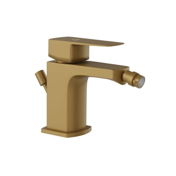 SINGLE LEVER 1-HOLE BIDET MIXER WITH POPUP WASTE SYSTEM - CHROME - Image 4
