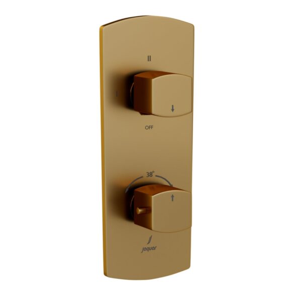 AQUAMAX EXPOSED PART KIT OF THERMOSTATIC SHOWER MIXER WITH 3-WAY DIVERTER - CHROME - Image 3