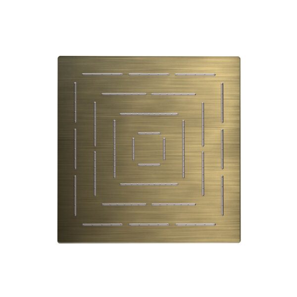 SQUARE SHAPE SINGLE FLOW MAZE OVERHEAD SHOWER - CHROME - Image 12