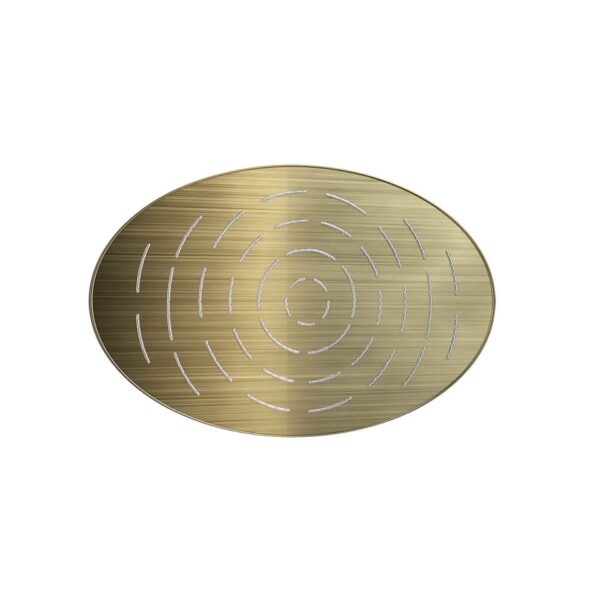 MAZE OVERHEAD SHOWER 340X220MM OVAL SHAPE SINGLE FLOW - CHROME - Image 10
