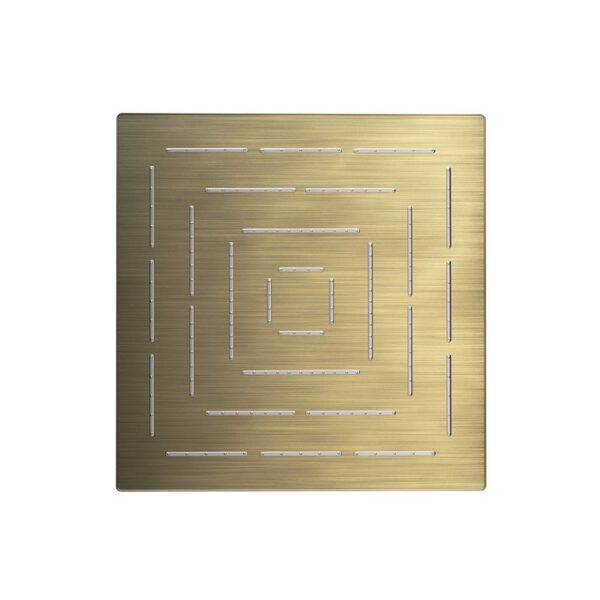 SQUARE SHAPE SINGLE FLOW MAZE OVERHEAD SHOWER - CHROME - Image 13