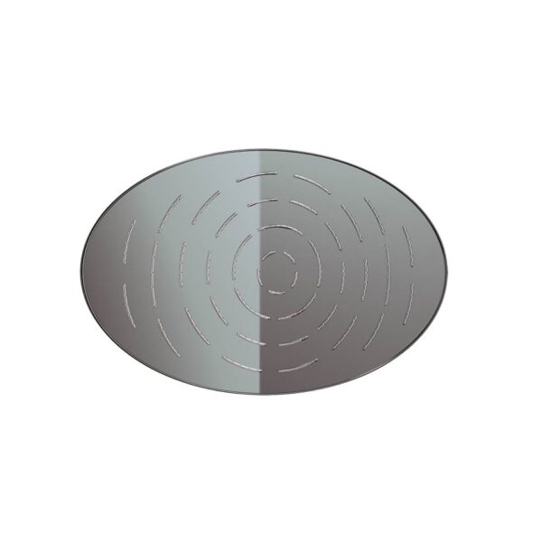 MAZE OVERHEAD SHOWER 340X220MM OVAL SHAPE SINGLE FLOW - CHROME - Image 8