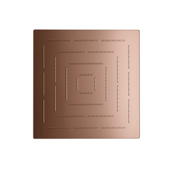 SQUARE SHAPE SINGLE FLOW MAZE OVERHEAD SHOWER - CHROME - Image 2
