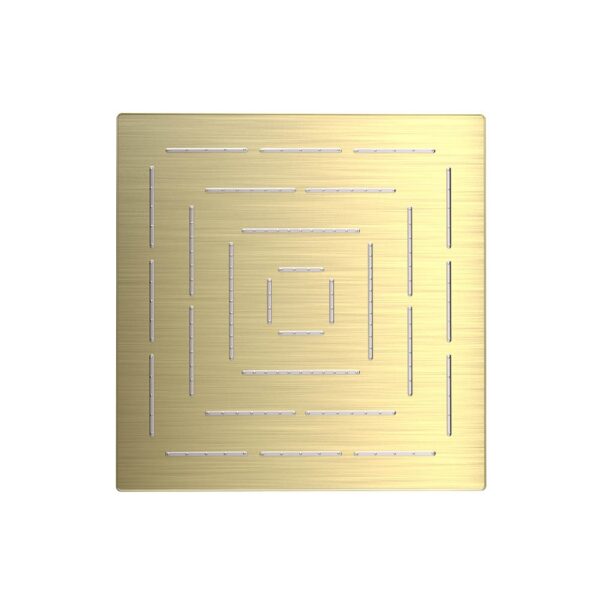 SQUARE SHAPE SINGLE FLOW MAZE OVERHEAD SHOWER - CHROME - Image 6