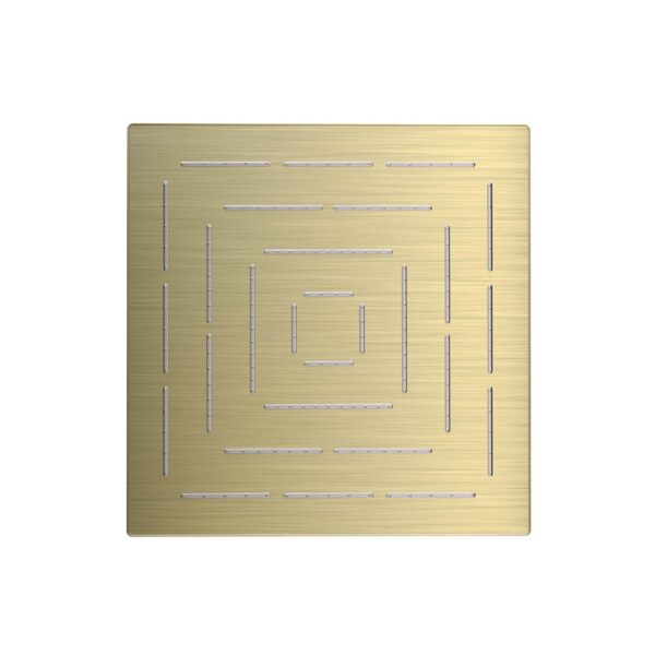 SQUARE SHAPE SINGLE FLOW MAZE OVERHEAD SHOWER - CHROME - Image 8