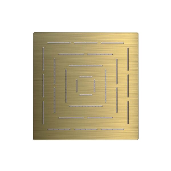 SQUARE SHAPE SINGLE FLOW MAZE OVERHEAD SHOWER - CHROME - Image 9