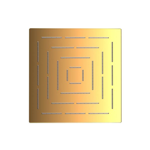 SQUARE SHAPE SINGLE FLOW MAZE OVERHEAD SHOWER - CHROME - Image 5