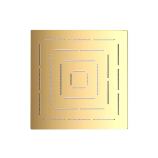 SQUARE SHAPE SINGLE FLOW MAZE OVERHEAD SHOWER - CHROME - Image 7