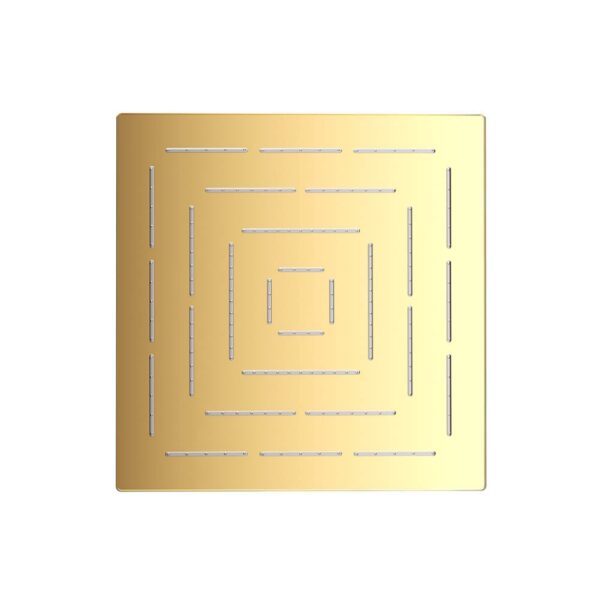 SQUARE SHAPE SINGLE FLOW MAZE OVERHEAD SHOWER - CHROME - Image 8