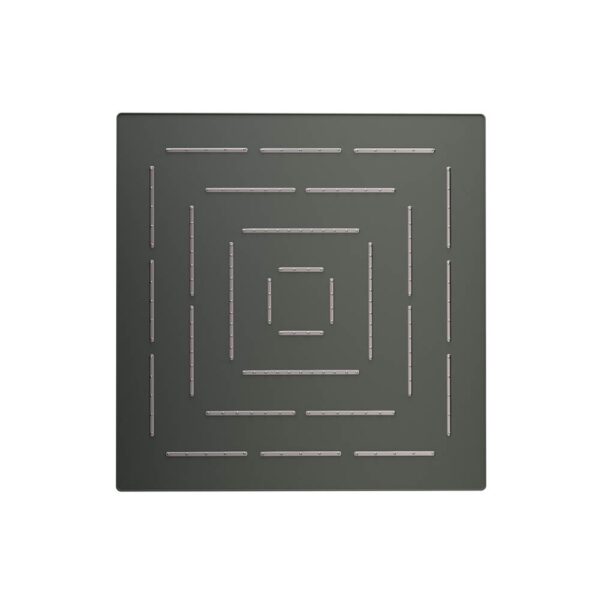 SQUARE SHAPE SINGLE FLOW MAZE OVERHEAD SHOWER - CHROME - Image 6
